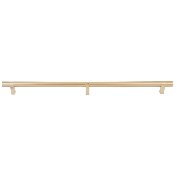 Emtek Concealed Surface Select Smooth Appliance Bar Pull, 24" C-to-C in Satin Brass finish