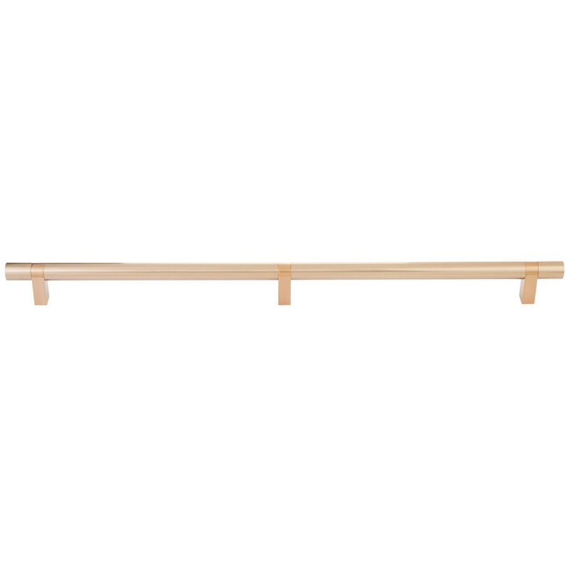 Emtek Concealed Surface Select Smooth Appliance Bar Pull, 24" C-to-C in Satin Copper finish