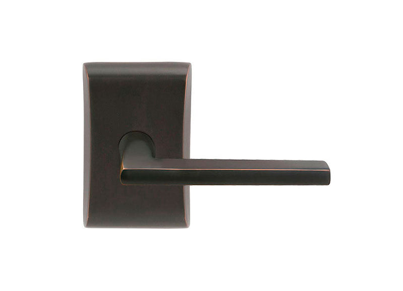 Emtek Helios Lever With Neos Rosette in Oil Rubbed Bronze finish