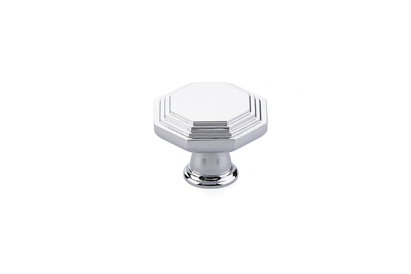 Emtek Midvale Cabinet Knob, 1 3/4" in Polished Chrome finish