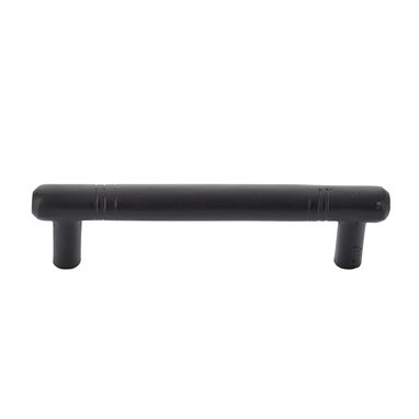 Emtek Nunez Bronze Door Pull, 8" Center to Center in Flat Black Bronze Patina finish