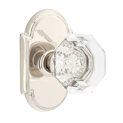 Emtek Privacy Old Town Crystal Knob With