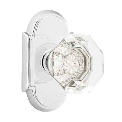 Emtek Privacy Old Town Crystal Knob With