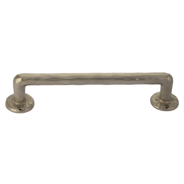 Emtek Rod Bronze Door Pull, 15" Center to Center in Tumbled White Bronze finish