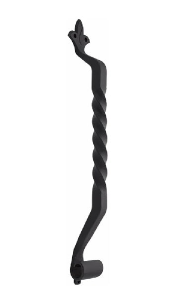 Emtek San Carlos 24" Long Door Pull in Flat Black Steel finish