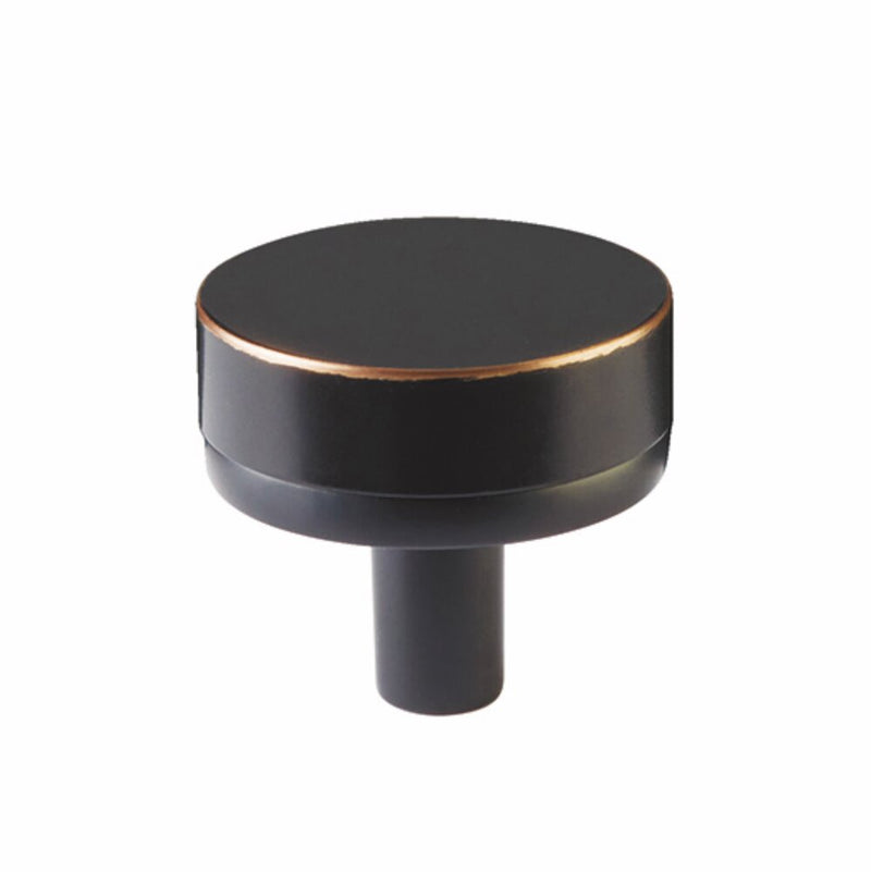 Emtek Select Conical Smooth Cabinet Knob in Oil Rubbed Bronze finish