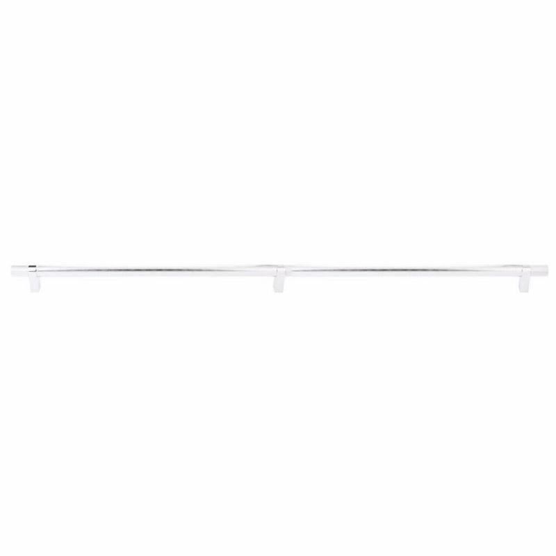 Emtek Select Knurled Appliance Bar Pull, 36" C-to-C in Polished Chrome finish