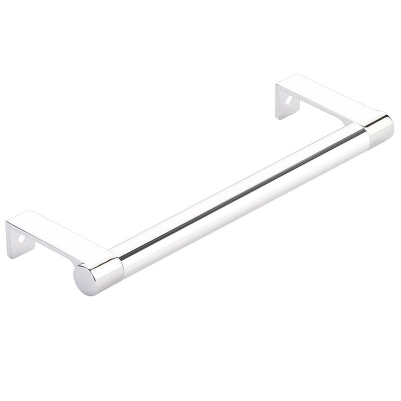 Emtek Select Round Smooth Cabinet Edge Pull in Polished Chrome finish