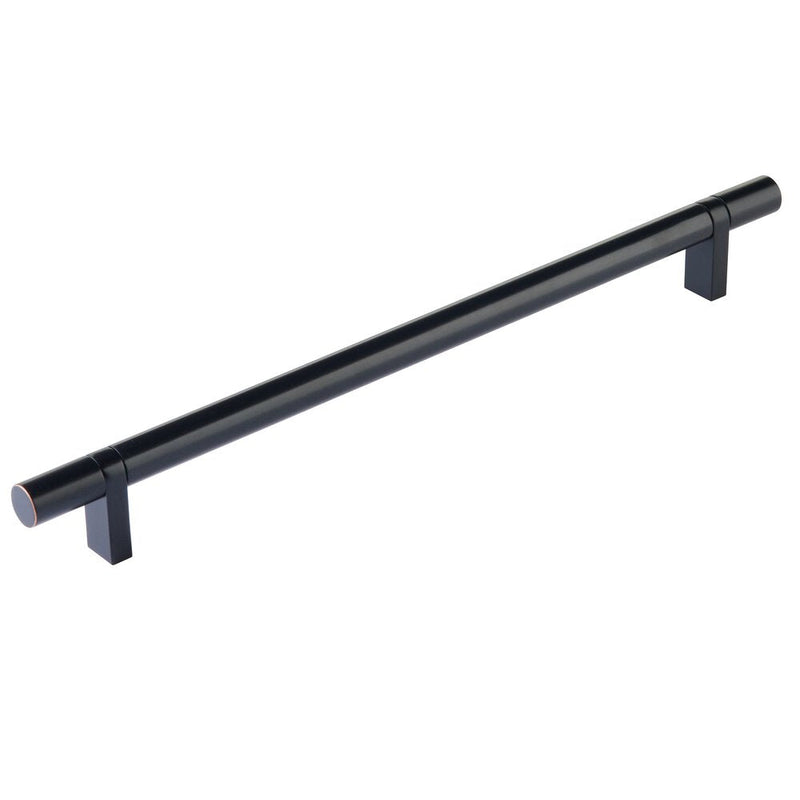 Emtek Select Smooth Cabinet Bar Pull, 10" C-to-C in Oil Rubbed Bronze finish