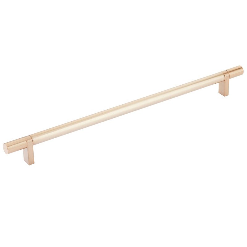 Emtek Select Smooth Cabinet Bar Pull, 12" C-to-C in Satin Copper finish