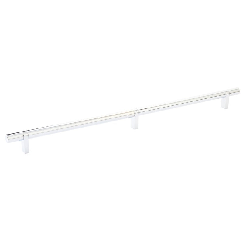 Emtek Select Smooth Cabinet Bar Pull, 16" C-to-C in Polished Chrome finish