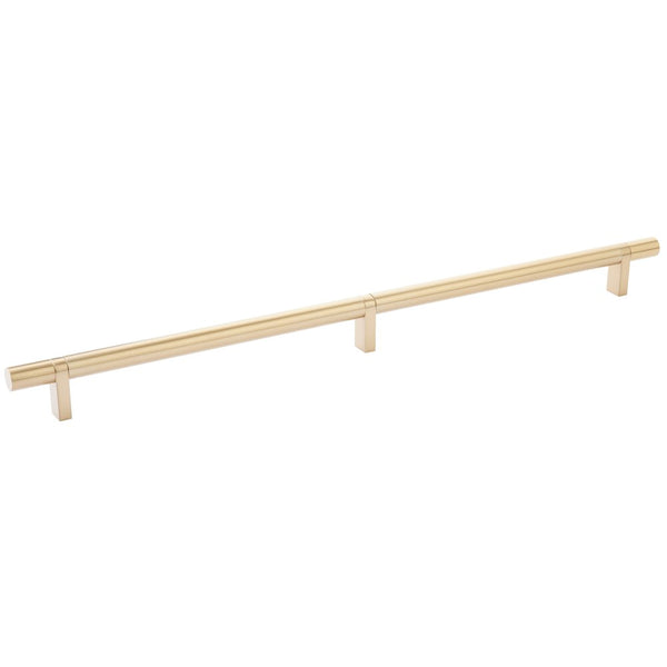 Emtek Select Smooth Cabinet Bar Pull, 16" C-to-C in Satin Brass finish