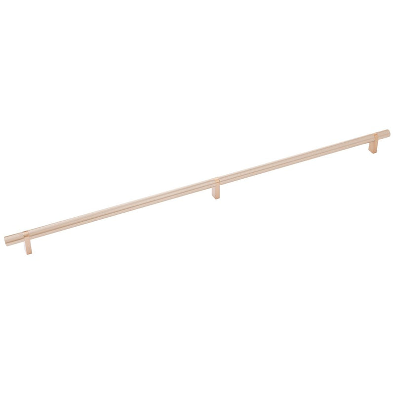 Emtek Select Smooth Cabinet Bar Pull, 24" C-to-C in Satin Copper finish