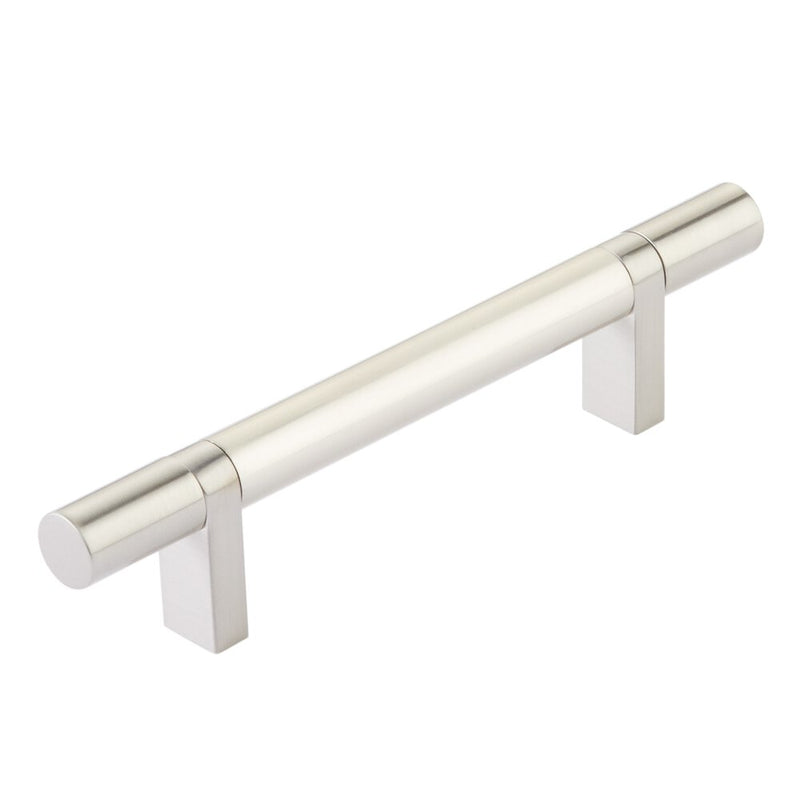 Emtek Select Smooth Cabinet Bar Pull, 4" C-to-C in Satin Nickel finish