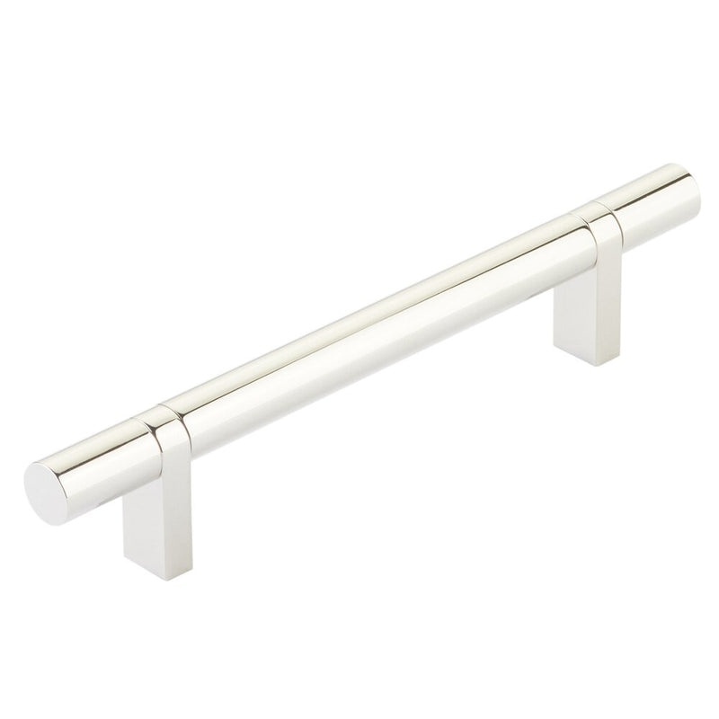 Emtek Select Smooth Cabinet Bar Pull, 5" C-to-C in Lifetime Polished Nickel finish