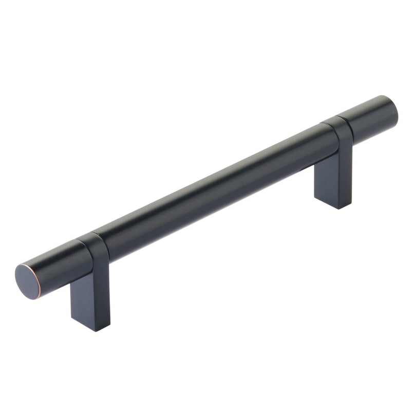 Emtek Select Smooth Cabinet Bar Pull, 5" C-to-C in Oil Rubbed Bronze finish