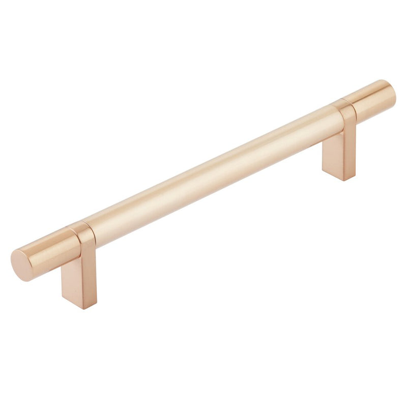 Emtek Select Smooth Cabinet Bar Pull, 6" C-to-C in Satin Copper finish