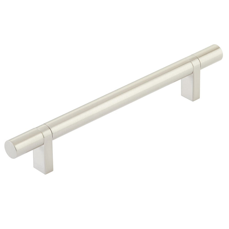 Emtek Select Smooth Cabinet Bar Pull, 6" C-to-C in Satin Nickel finish