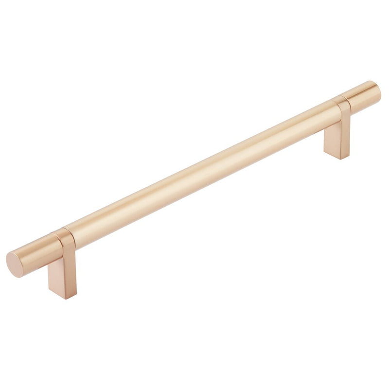 Emtek Select Smooth Cabinet Bar Pull, 8" C-to-C in Satin Copper finish