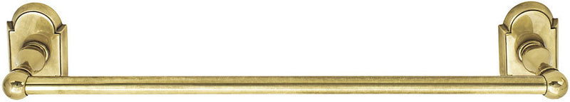 Emtek Traditional Brass Towel Bar (24" Wide) With