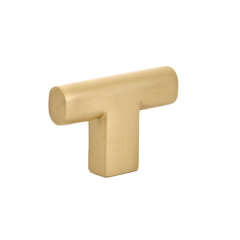 Emtek Trail Cabinet Knob, 2" in Satin Brass finish