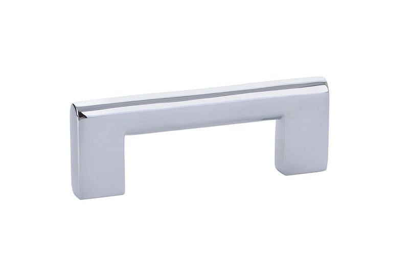 Emtek Trail Cabinet Pull, 3" Center to Center in Polished Chrome finish