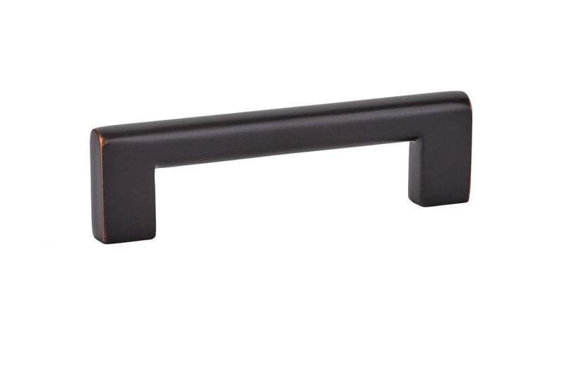 Emtek Trail Cabinet Pull, 4" Center to Center in Oil Rubbed Bronze finish