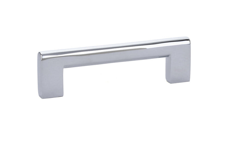 Emtek Trail Cabinet Pull, 4" Center to Center in Polished Chrome finish