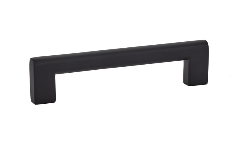 Emtek Trail Cabinet Pull, 5" Center to Center in Flat Black finish