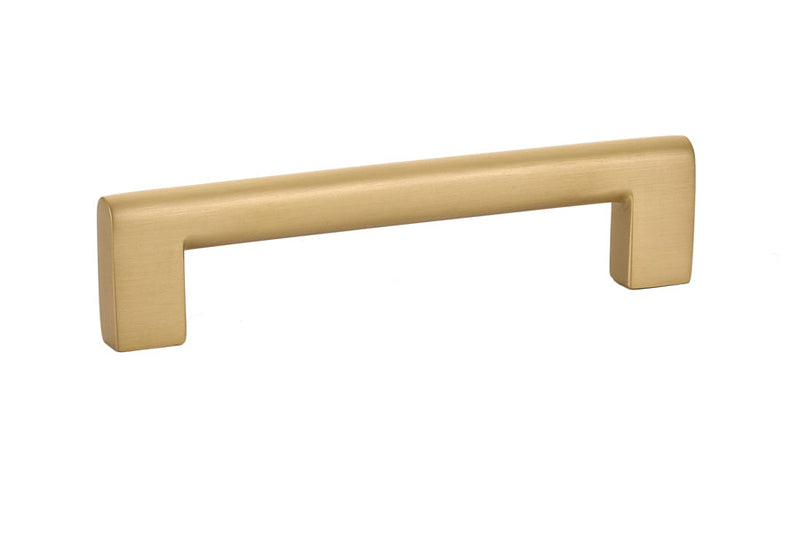 Emtek Trail Cabinet Pull, 5" Center to Center in Satin Brass finish