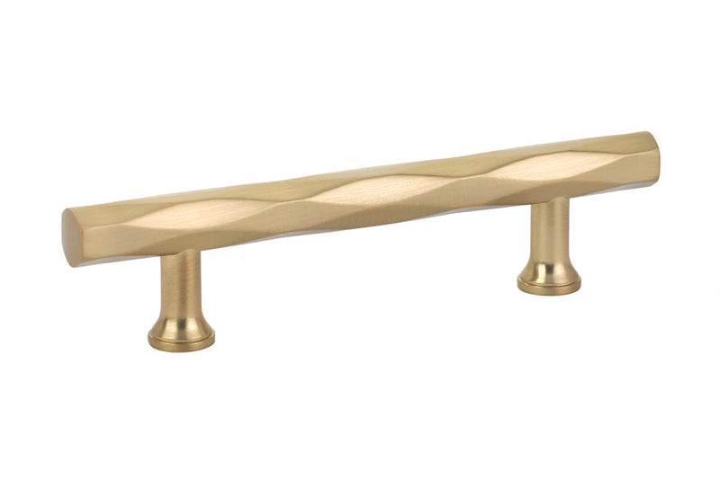 Emtek Tribeca Cabinet Pull, 3 1/2" Center to Center in Satin Brass finish