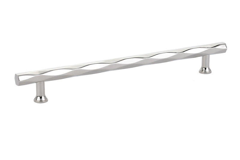 Emtek Tribeca Cabinet Pull, 8" Center to Center in Lifetime Polished Nickel finish