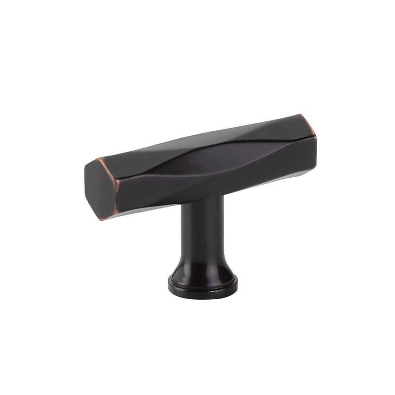 Emtek Tribeca T-Knob 2" in Oil Rubbed Bronze finish