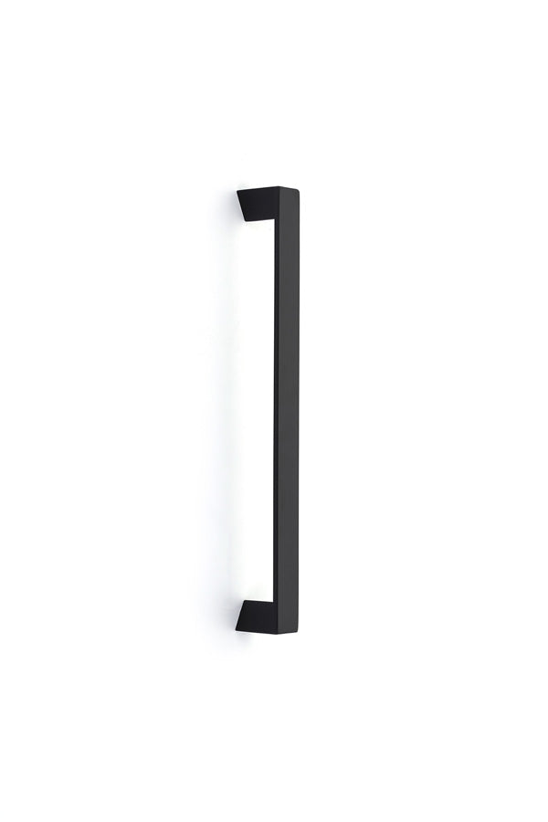 Emtek Trinity Appliance Pull, 12" Center to Center in Flat Black finish