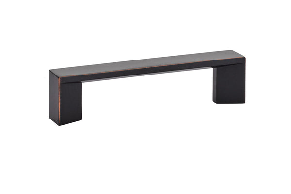 Emtek Trinity Cabinet Pull, 3 1/2" Center to Center in Oil Rubbed Bronze finish