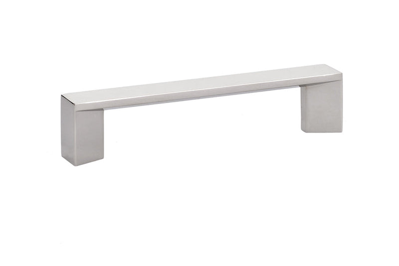 Emtek Trinity Cabinet Pull, 4" Center to Center in Lifetime Polished Nickel finish