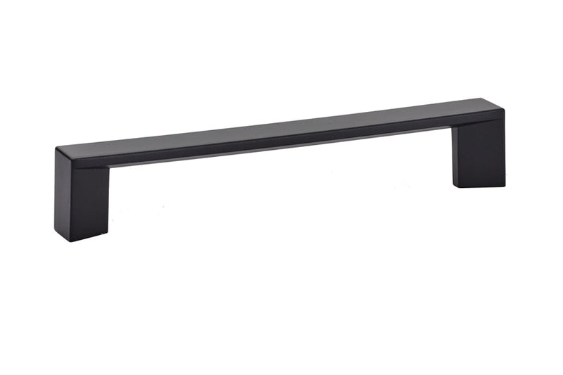 Emtek Trinity Cabinet Pull, 5" Center to Center in Flat Black finish