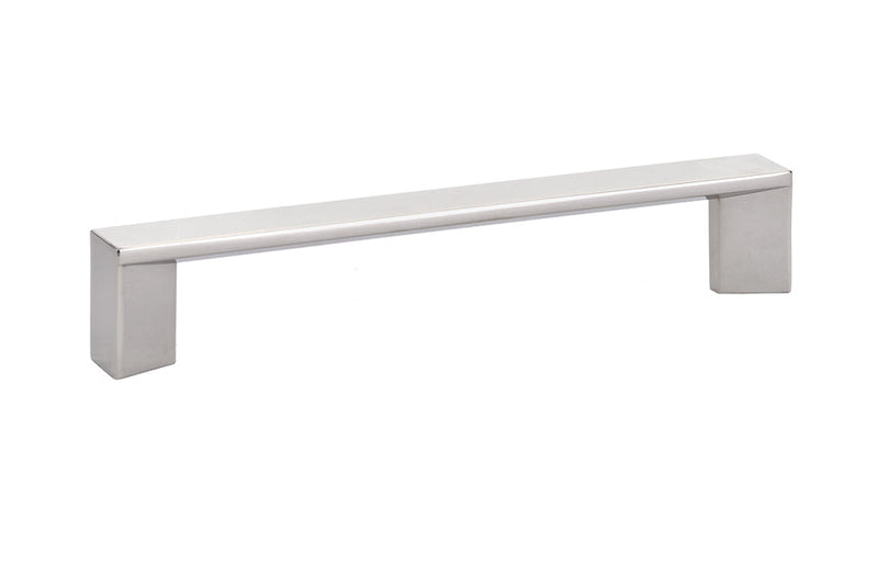 Emtek Trinity Cabinet Pull, 5" Center to Center in Lifetime Polished Nickel finish