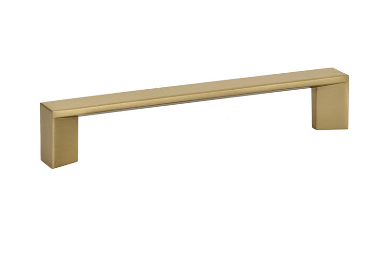 Emtek Trinity Cabinet Pull, 5" Center to Center in Satin Brass finish