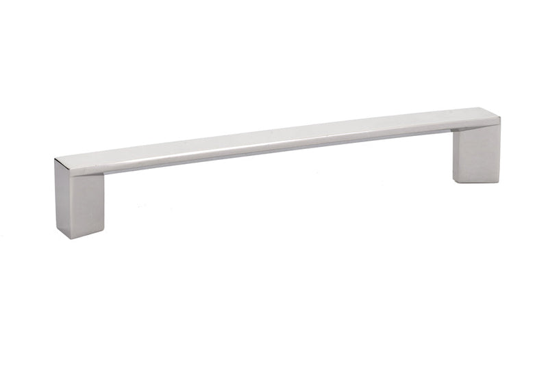 Emtek Trinity Cabinet Pull, 6" Center to Center in Lifetime Polished Nickel finish