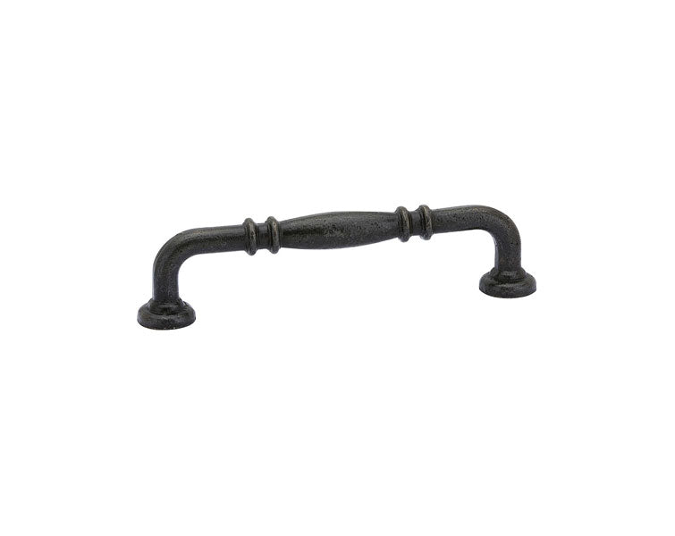 Emtek Tuscany Bronze Ribbed Cabinet Pull, 3 1/2" Center to Center in Medium Bronze Patina finish