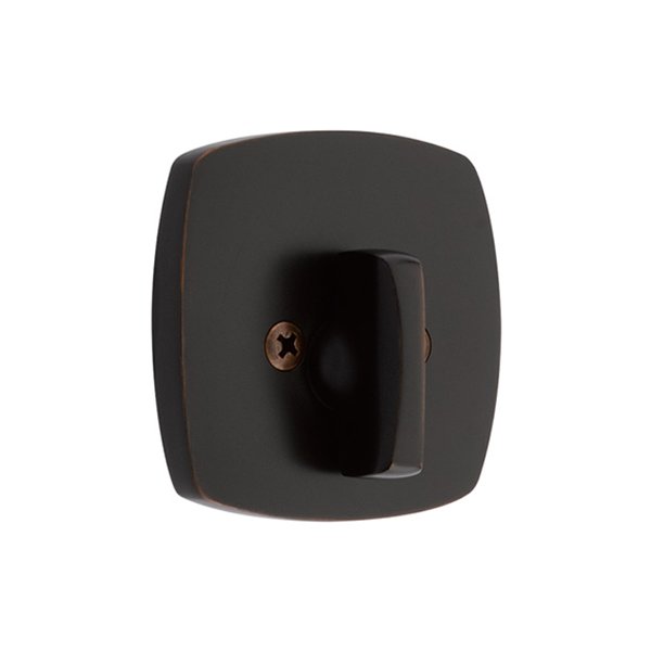 Emtek Urban Modern Deadbolt, Single Sided in Oil Rubbed Bronze finish