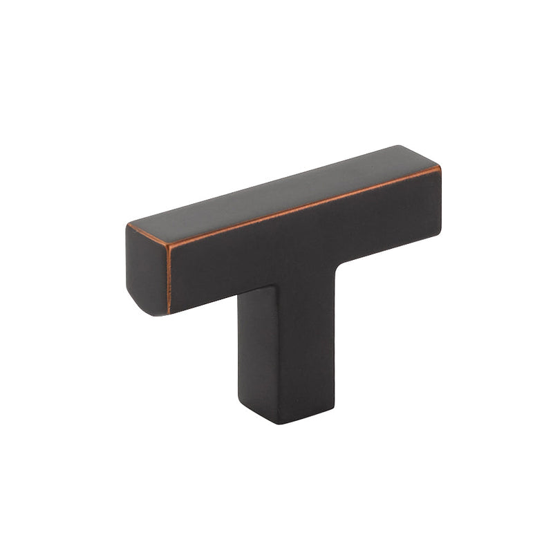 Emtek Warwick T-Knob 2" in Oil Rubbed Bronze finish