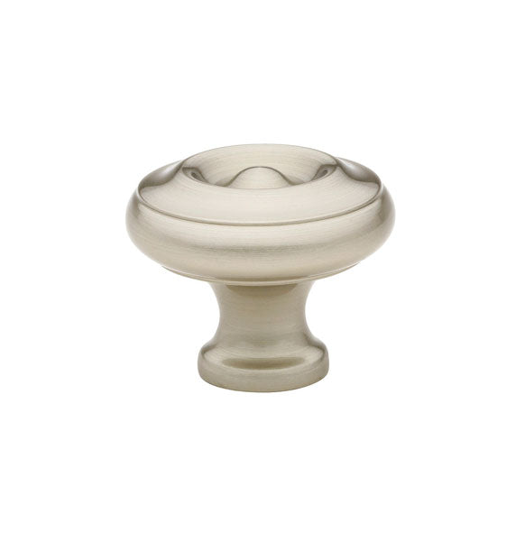 Emtek Waverly Knob 1-1/4" Wide (1-1/8" Projection) in Satin Nickel finish