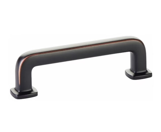 The Emtek Westridge Cabinet Pull in Oil Rubbed Bronze finish