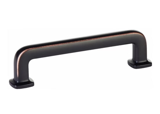 The Emtek Westridge Cabinet Pull in Oil Rubbed Bronze finish