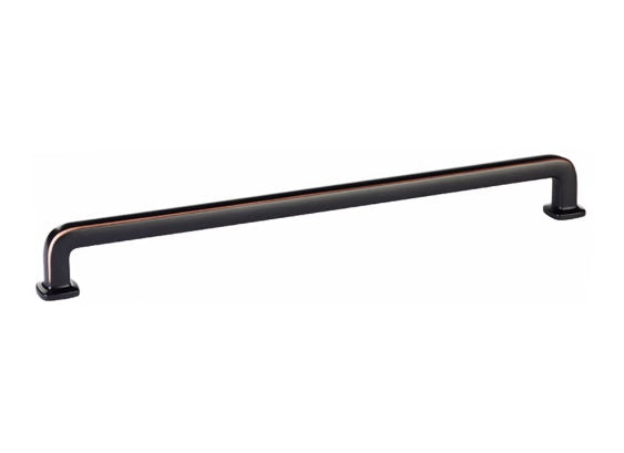 The Emtek Westridge Cabinet Pull in Oil Rubbed Bronze finish