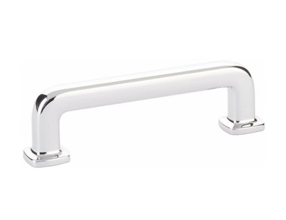 The Emtek Westridge Cabinet Pull in Polished Chrome finish