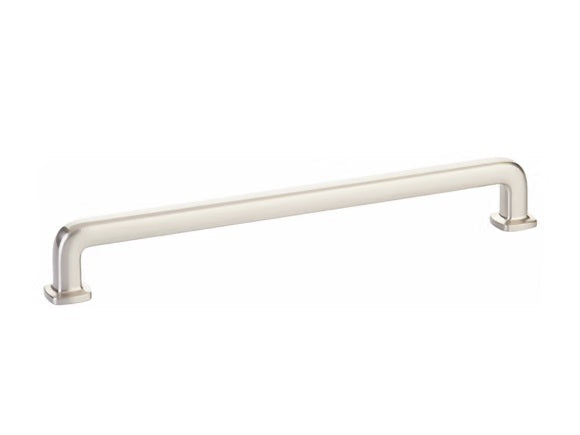 The Emtek Westridge Cabinet Pull in Satin Nickel finish