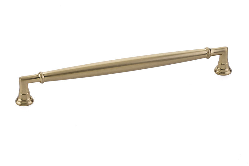 Emtek Westwood Cabinet Pull, 8" Center to Center in Satin Brass finish